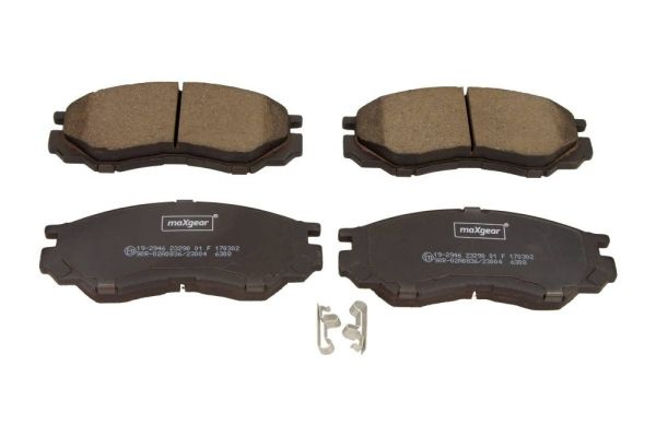 Set placute frana,frana disc MAXGEAR 19-2946 pentru LANDWIND (JMC) CV9