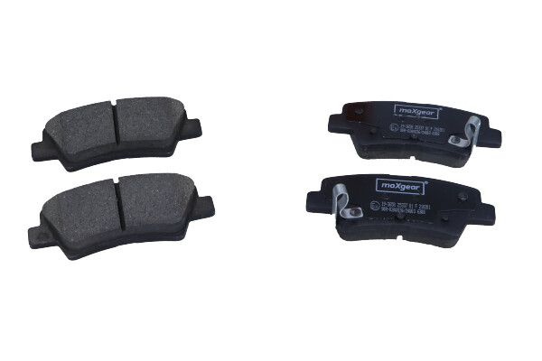 Set placute frana,frana disc MAXGEAR 19-3658 pentru HYUNDAI ACCENT V limuzina (HC)