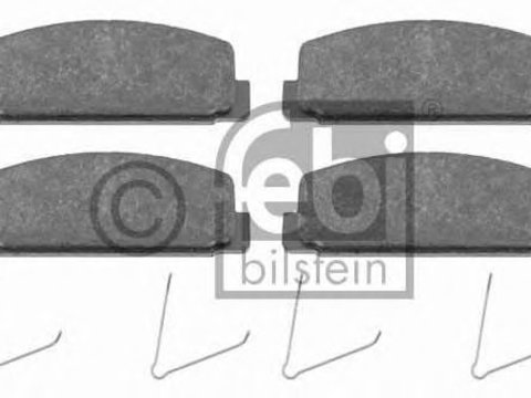 Set placute frana,frana disc MAZDA RX 7   (SA) (1978 - 1986) FEBI BILSTEIN 16500