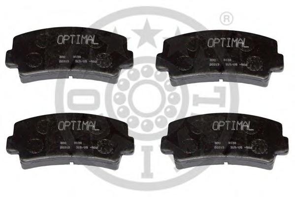 Set placute frana,frana disc MAZDA RX 7 (SA), MAZD