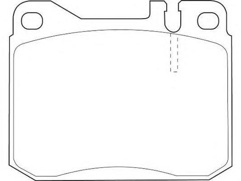 Set placute frana,frana disc MERCEDES-BENZ COUPE (C123), MERCEDES-BENZ KOMBI Break (S123), MERCEDES-BENZ /8 cupe (W114) - WAGNER WBP20392A