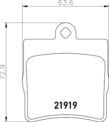 Set placute frana,frana disc MERCEDES-BENZ SLK (R170) (1996 - 2004) TEXTAR 2191903