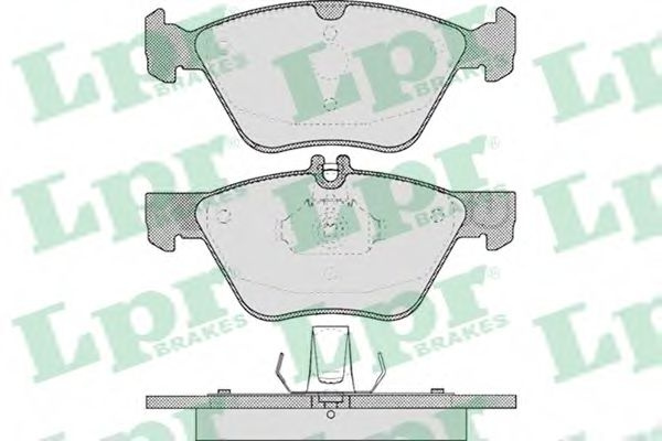 Set placute frana,frana disc MERCEDES-BENZ SLK (R170) (1996 - 2004) LPR 05P406