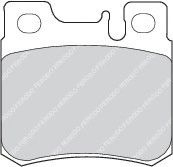 Set placute frana,frana disc MERCEDES-BENZ SLK (R170) (1996 - 2004) FERODO FDB644