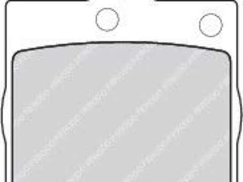 Set placute frana,frana disc MERCEDES-BENZ SLK (R170) (1996 - 2004) FERODO FDB1311