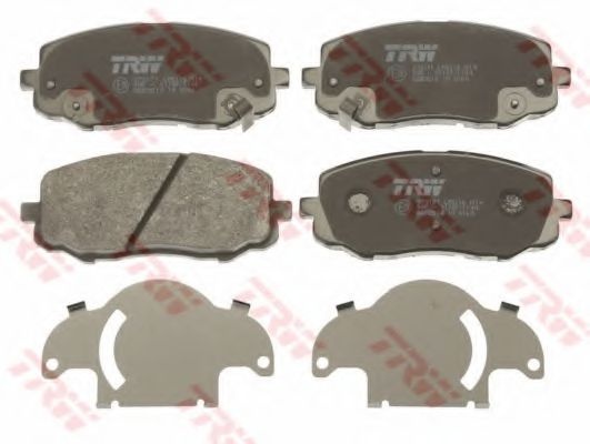 Set placute frana,frana disc MERCEDES CLK (C208) (1997 - 2002) TRW GDB3510 piesa NOUA