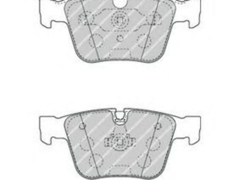 Set placute frana,frana disc MERCEDES M-CLASS (W164) (2005 - 2011) FERODO FDB4413 piesa NOUA