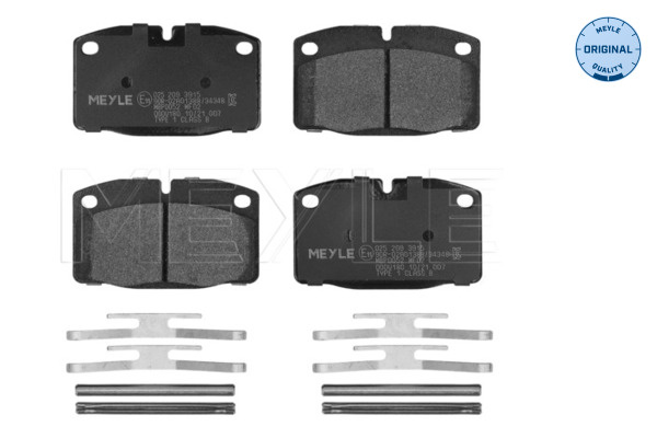 Set placute frana,frana disc MEYLE 025 209 3915
