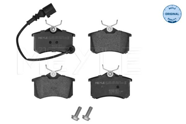 Set placute frana,frana disc MEYLE 025 238 2317/W
