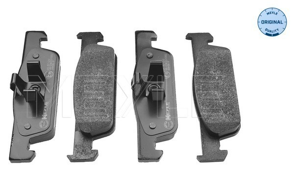 Set placute frana,frana disc MEYLE 025 257 0217 pentru SMART FORFOUR hatchback (453) 2014-2022