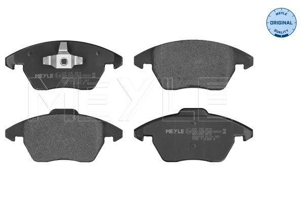 Set placute frana,frana disc MEYLE montare punte fata 0252358919 la masina PEUGEOT 2008 II (UD_, US_, UY_, UJ_, UR_, UC_) 2019 2020 2021 2022 2023 2024 2025