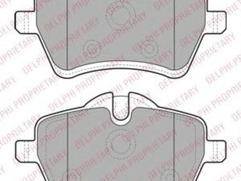 Set placute frana,frana disc MINI MINI PACEMAN (R61) (2012 - 2016) DELPHI LP1985 piesa NOUA