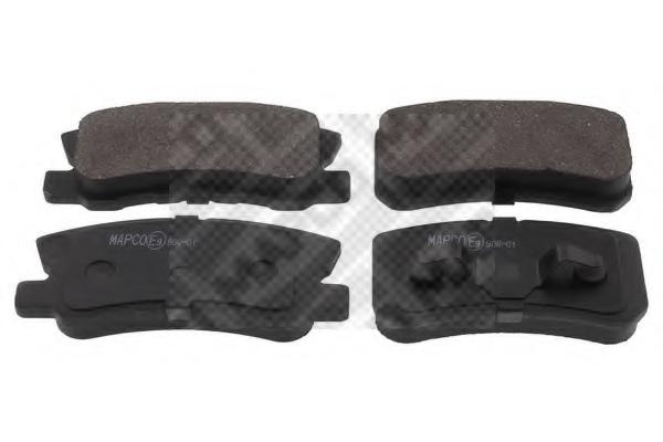Set placute frana,frana disc MITSUBISHI SHOGUN III autoturism de teren, deschis (V6_W, V7_W), MITSUBISHI G-WAGON (K90), MITSUBISHI GALLOPER (JK-01) -