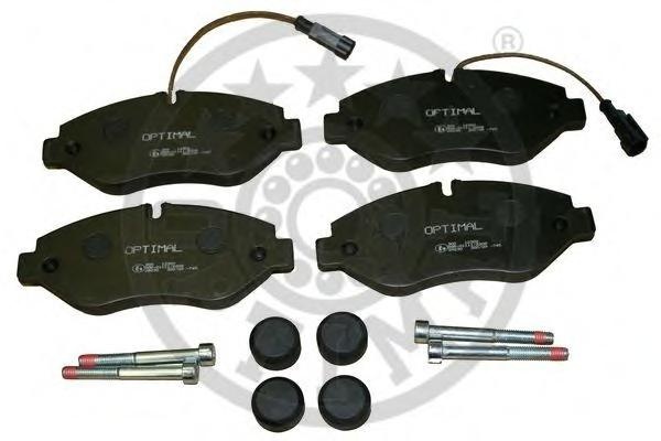 Set placute frana,frana disc NISSAN CABSTAR, RENAULT TRUCKS Maxity - OPTIMAL 12302