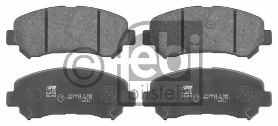Set placute frana,frana disc NISSAN X-TRAIL (T31) (2007 - 2013) FEBI BILSTEIN 16738