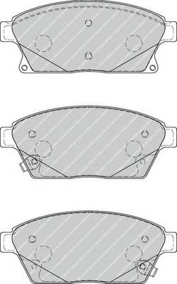 Set placute frana,frana disc OPEL AMPERA (2011 - 2