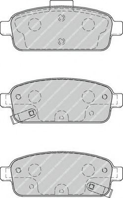 Set placute frana,frana disc OPEL CASCADA (W13) (2