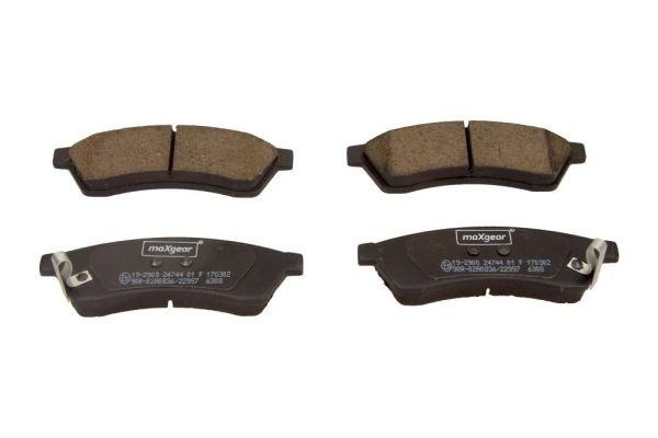 Set placute frana, frana disc pentru CHEVROLET Epica Sedan CHEVROLET Epica Sedan ( 01.2005 - ...) OE 5550086Z00