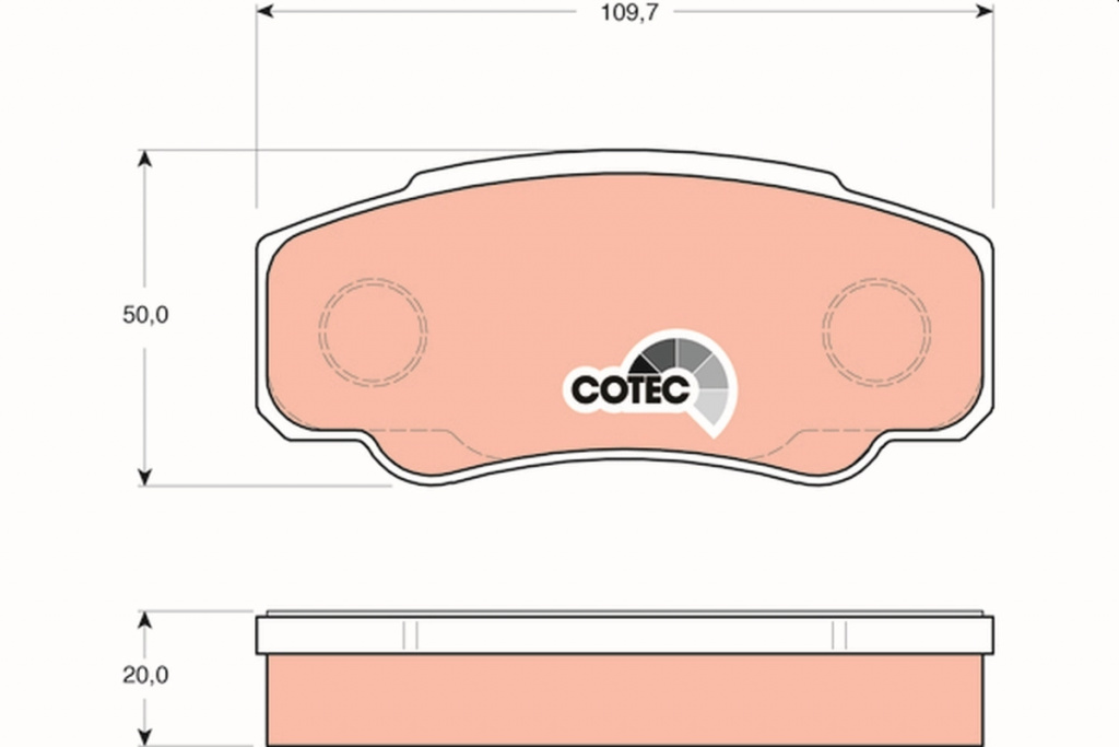 set placute frana,frana disc pentru PEUG