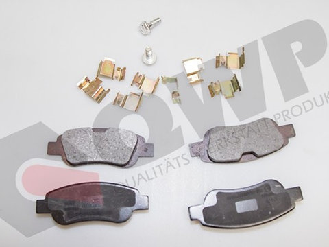 Set placute frana,frana disc PEUGEOT 107 (2005 - 2016) QWP WBP468 piesa NOUA