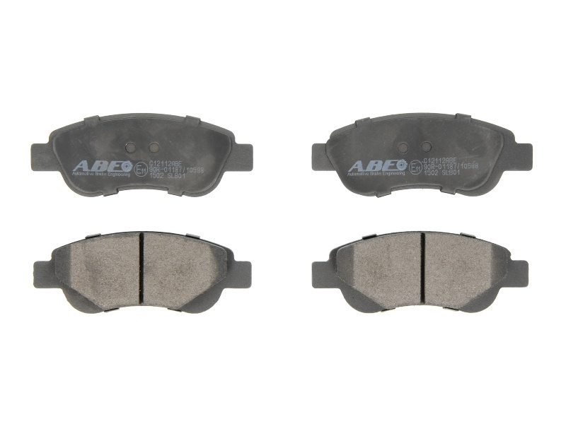Set placute frana,frana disc PEUGEOT 107 (2005 - 2