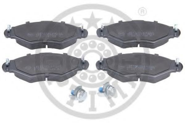 Set placute frana,frana disc PEUGEOT 206 hatchback