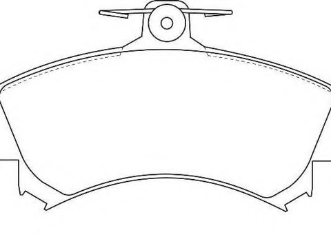 Set placute frana,frana disc PROTON WIRA (C9_S), MITSUBISHI CARISMA (DA_), VOLVO S40 I limuzina (VS) - WAGNER WBP21920A