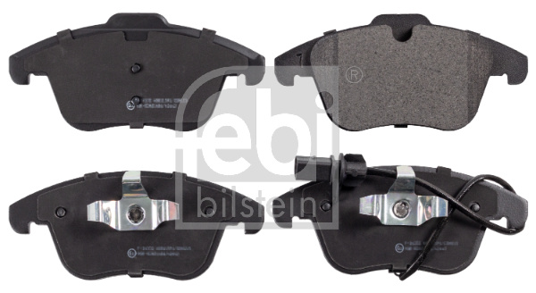 Set placute frana,frana disc punte fata (16768 FEBI BILSTEIN) AUDI A4|A4 Allroad|A4, A4 / S4|A5, A5 / S5