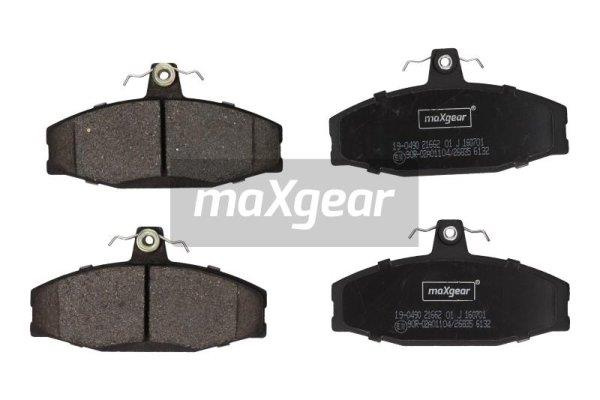 Set placute frana,frana disc punte fata (190490 MAXGEAR) FORD,SKODA,VW