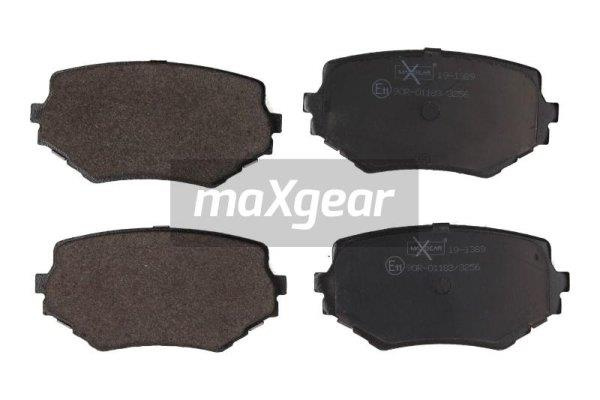 Set placute frana,frana disc punte fata (191389 MAXGEAR) SUZUKI