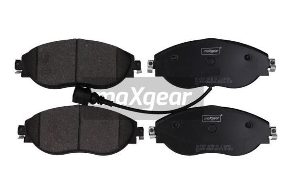 Set placute frana,frana disc punte fata (192907 MAXGEAR) SEAT,SKODA,VW