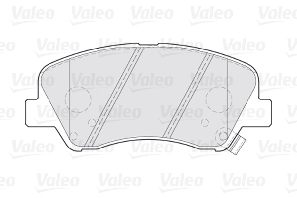 Set placute frana,frana disc punte fata (301021 VA