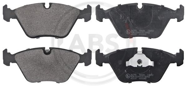 Set placute frana,frana disc punte fata (36755 ABS) DAIMLER,JAGUAR