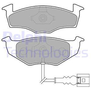Set placute frana,frana disc punte fata (LP1709 DELPHI) MERCEDES-BENZ,SKODA,VW
