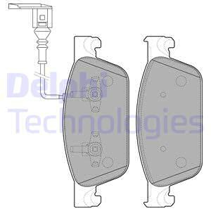 Set placute frana,frana disc punte fata (LP2199 DELPHI) VW