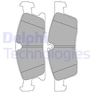 Set placute frana,frana disc punte fata (LP2298 DELPHI) MERCEDES-BENZ