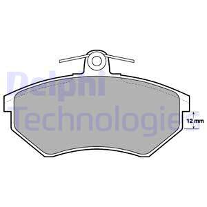 Set placute frana,frana disc punte fata (LP778 DELPHI) AUDI,BAIC HUANSU,CHERY,SEAT,VW,VW (FAW)