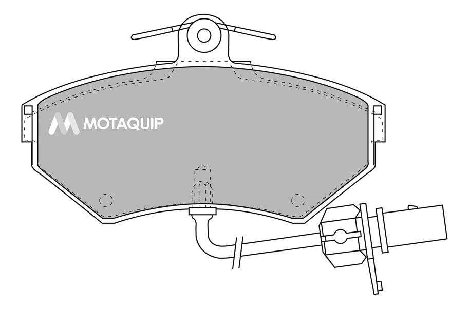 Set placute frana,frana disc punte fata (LVXL1016 MOTAQUIP) AUDI,SEAT,VW A4|A4, A4 / S4|EXEO|PASSAT