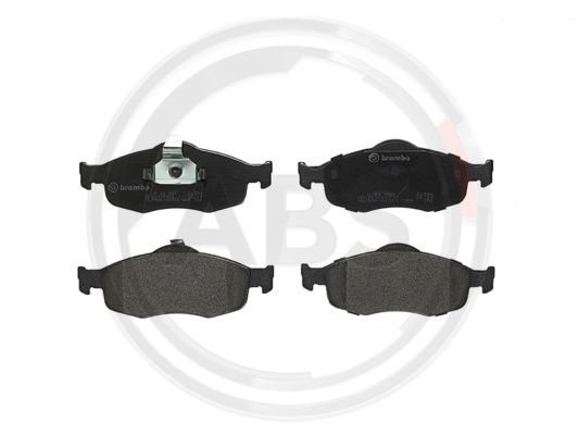 Set placute frana,frana disc punte fata (P24037 ABS) FORD,FORD AUSTRALIA,FORD USA,MERCURY