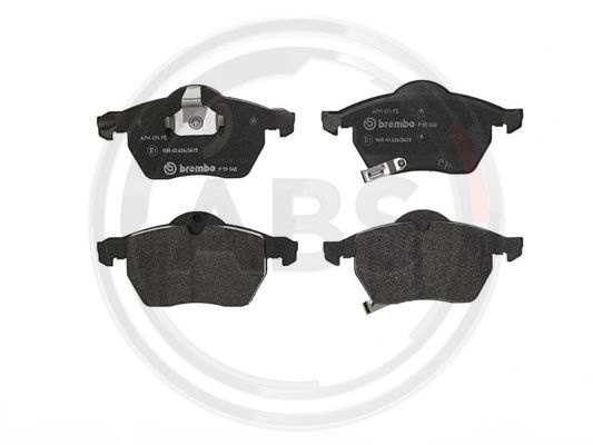 Set placute frana,frana disc punte fata (P59048 ABS) HOLDEN,OPEL,SAAB,VAUXHALL