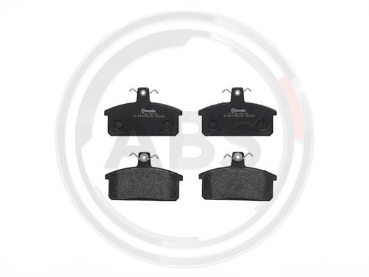 Set placute frana,frana disc punte fata (P79007 ABS) IVECO,SANTANA,SUZUKI