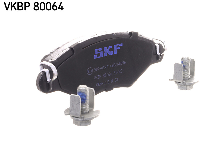 Set placute frana,frana disc punte fata (VKBP 80064 VKBP80064 SKF) PEUGEOT 206|206 Van|206+