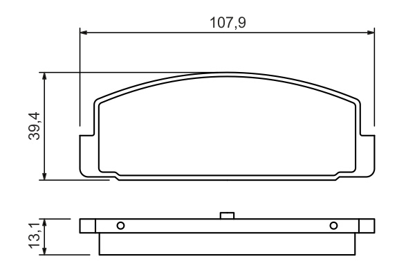 Set placute frana,frana disc puntea spate (0 986 424 295 0986424295 BOSCH) MAZDA 323 ASTINA, 323 F, 323 F/P, ETUDE, FAMILIA, PROTEGE5|323 PROTEG�, 323 S, ALLEGRO, ETUDE, FAMILIA, PROTEGE|626, 626 / EU