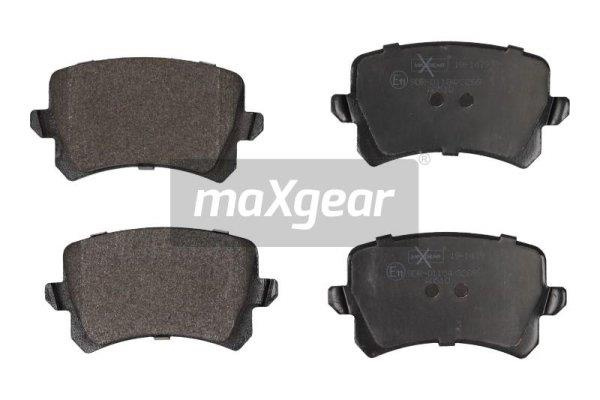 Set placute frana,frana disc puntea spate (191479 MAXGEAR) AUDI,BORGWARD,CHANGAN,JAC,SEAT,SKODA,VW