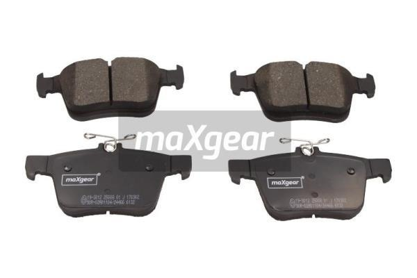 Set placute frana,frana disc puntea spate (193012 MAXGEAR) AUDI,SEAT,SKODA,VW