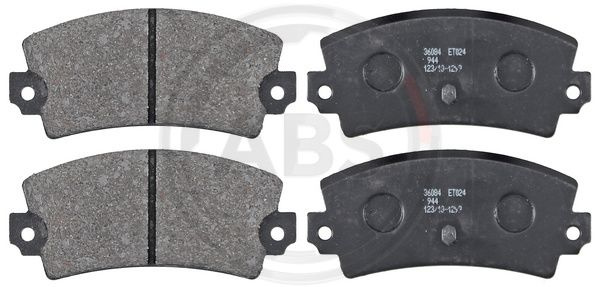 Set placute frana,frana disc puntea spate (36084 ABS) FIAT,LANCIA