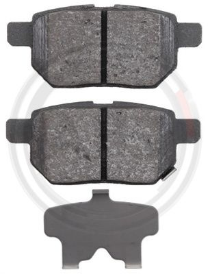 Set placute frana,frana disc puntea spate (37926 ABS) LEXUS,TOYOTA,TOYOTA (FAW)