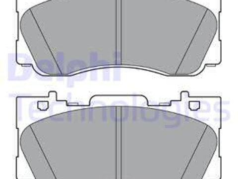 Set placute frana,frana disc puntea spate (LP3254 DELPHI) FORD USA