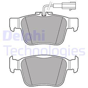 Set placute frana,frana disc puntea spate (LP3311 