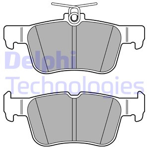 Set placute frana,frana disc puntea spate (LP3590 DELPHI) FORD,FORD (CHANGAN),FORD USA